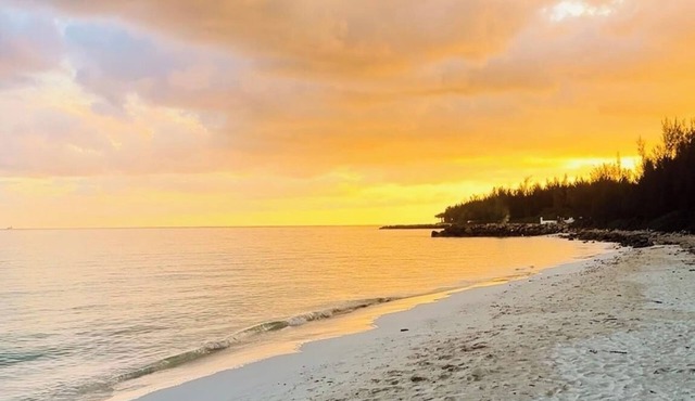 1 King Bed, 2 Queen Beds, 2 Bunk Beds located 1.5 miles from the beach.