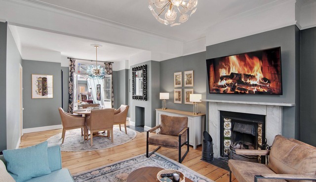 3BR Georgian Home | BBQ Garden | Parking | Central