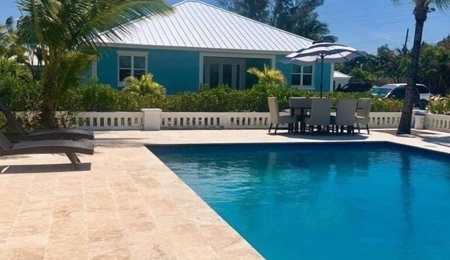 4B4B Beautiful Mermaid Reef Villa 5- Pool & Beach - Pelican Shores, AB, Bah.