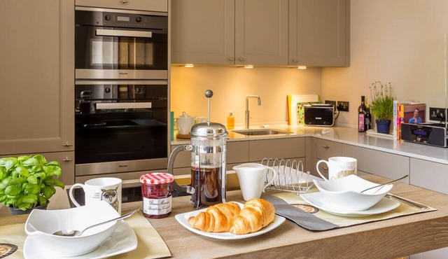 5* reviews - Apt in iconic bldg, Exeter, King Beds, 2 Baths, parking, gym, EV.