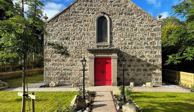 A luxury home in a refurbished church in the heart of the Scottish Highlands!