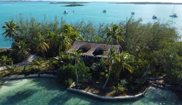 A rare combination of central location convenience & private island seclusion