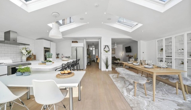 A stunning five-bedroom home located in the heart of Windsor driveway parking!