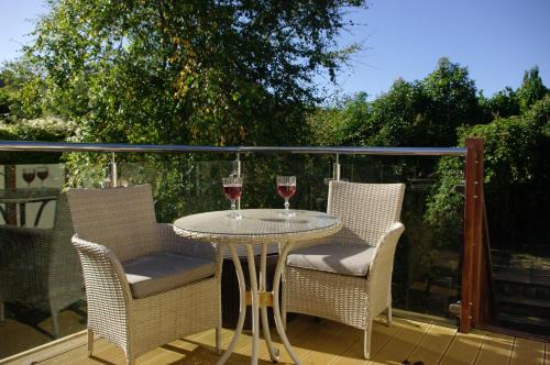 Abbotscot, near Bantham, an eccelectic property with a lovely garden