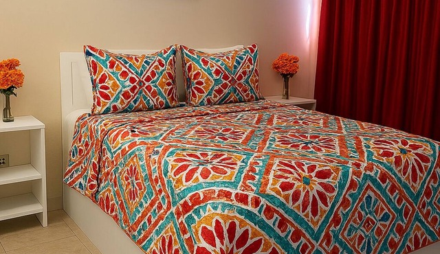 Affordable Queen Room w/Patio | Near Baha Mar & Airport
