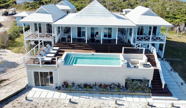 Bali Style Luxury Beach Front Pool Home with Amazing Views. 5 BR, 5.5 baths