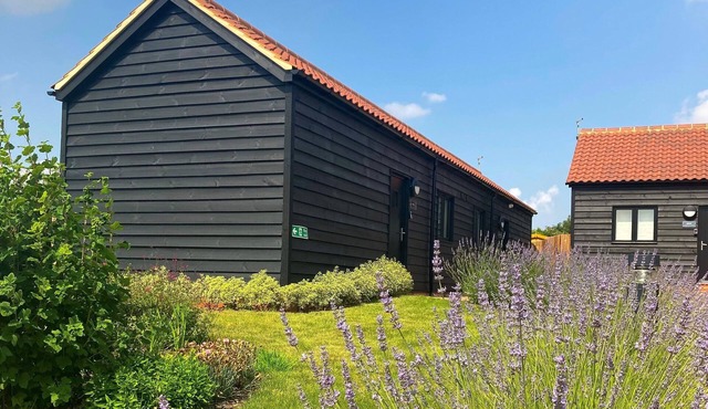 Barn with panoramic countryside view
