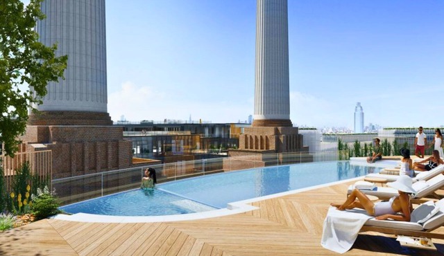 Battersea Power Station Luxury Sky View @LuxuryLondonStays