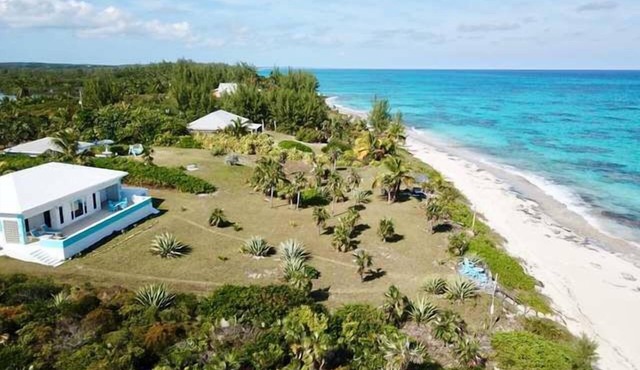 Beachfront Home on Acre of Land, Walk for Miles on Pink Sand