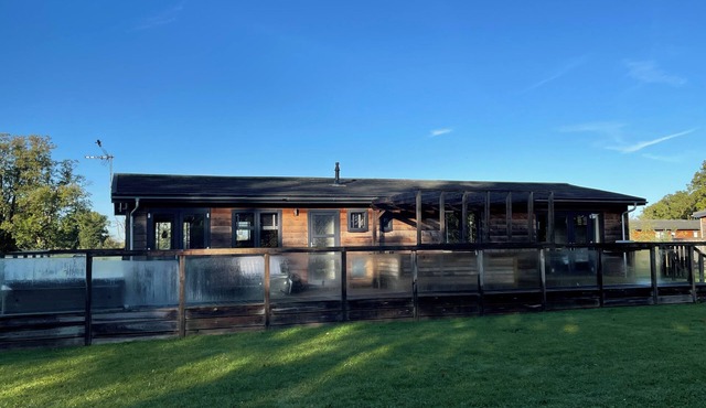 Beautiful Stunning wooden Lodge in the Depths of Suffolk woodland