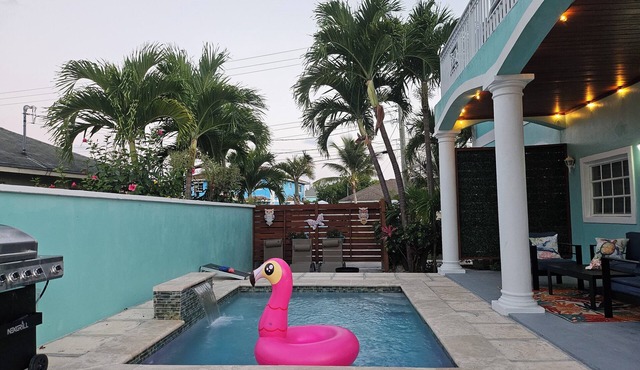 Boho- Baha Retreat Pool 7 min Beach & Airport