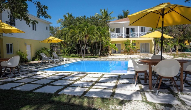 Brand New Stylish Studio Condo, Pool and Beach Access, Short Walk to Town