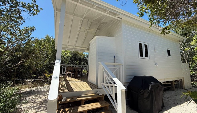 Brand New Studio Cottage Walk to Beach + Dock Access North End of Elbow Cay