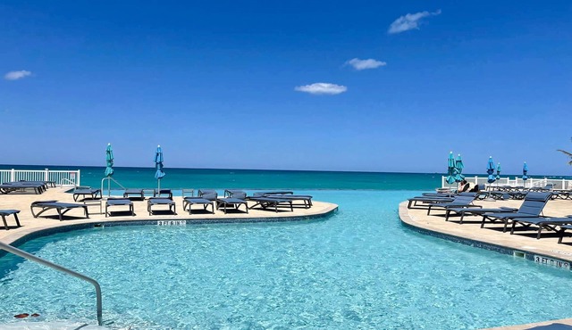 Casa Azul welcomes you to a stunning ocean view condo steps away from the beach