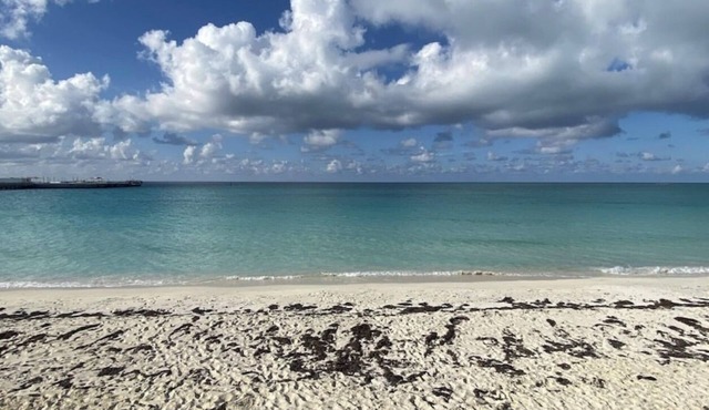 Chic 2-bedroom condo in brilliant Bimini Bay, steps from the Beach, WiFi, AC