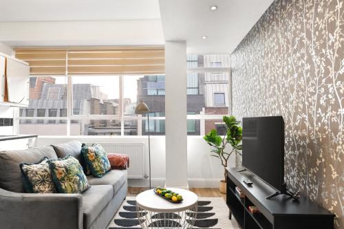 Chic Central London Flat 2BR Sofa Bed 2 Bath
