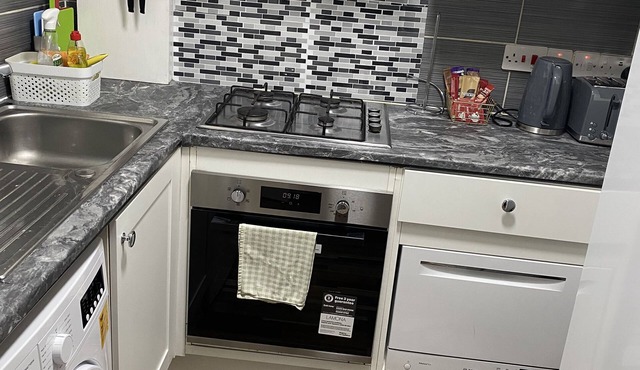 Cosy family friendly two bedroom apartment.