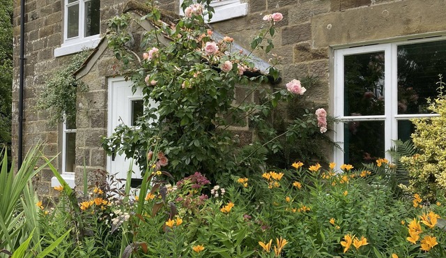 Delightful North York Moors Cottage, glorious views, open fires, good internet.
