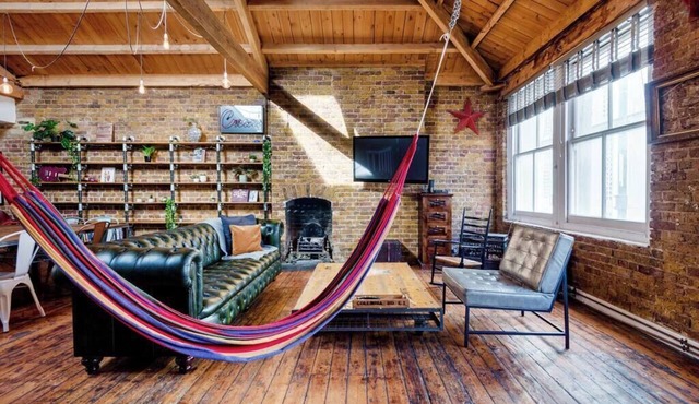 East London loft penthouse with epic roof terrace and loads of space