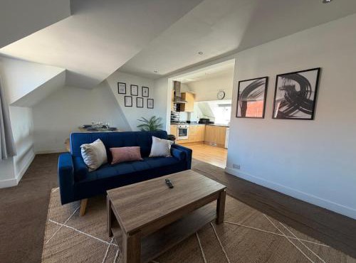 Great Sea Views Flat in Blackpool Sleeps 3