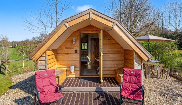 Harvest Luxury pods with stunning views