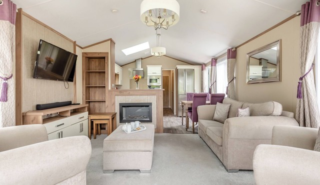 Holiday Home with one double and one twin bedroom.