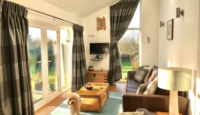 Kokopelli cottage near the Donkey sanctuary Sidmouth , modern and pet friendly.