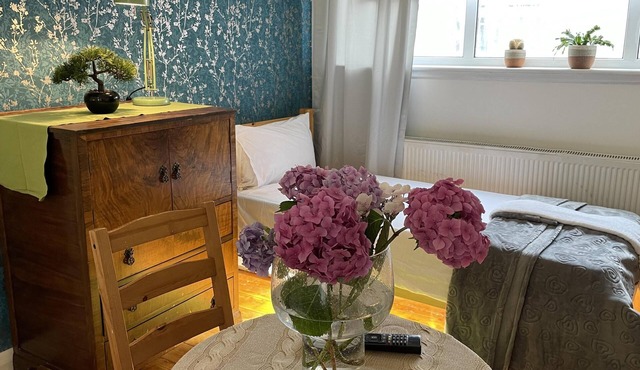 Lovely flat near train station and central london