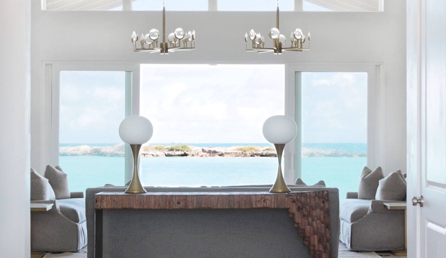 Luxurious 5000 sq ft Beachfront Villa ON TROPIC OF CANCER BEACH