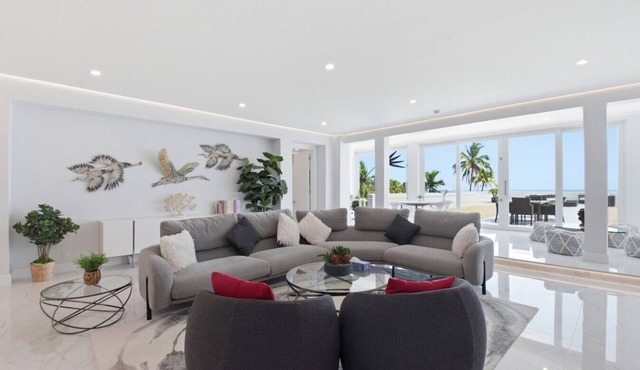 Luxury 2BR Beachfront | 3600 SF Terrace | Baha Mar