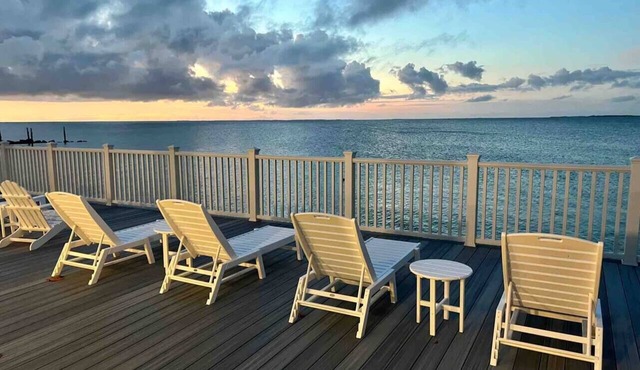 Luxury 3BR · protected dock · oceanfront · private gated peninsula
