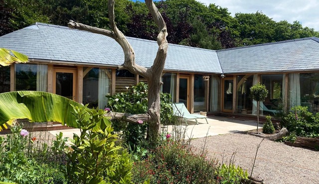 Luxury detached bungalow with open countryside views