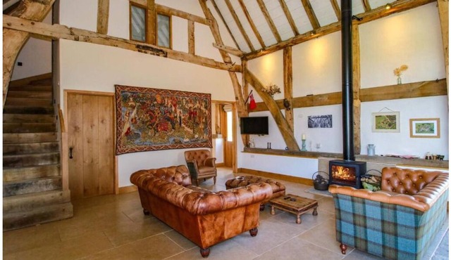 Luxury historic barn near Ludlow