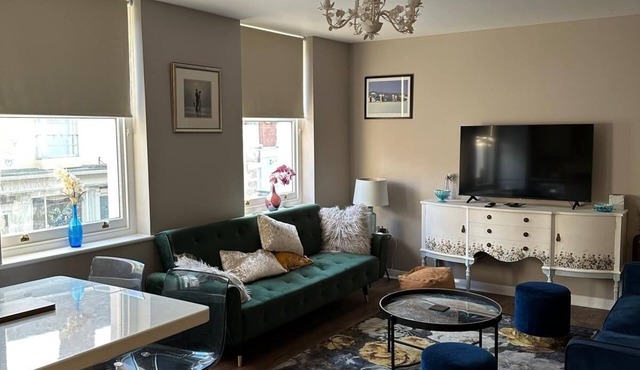 Luxury top floor apartment