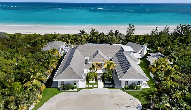 Luxury tropical villa located next to the beach
