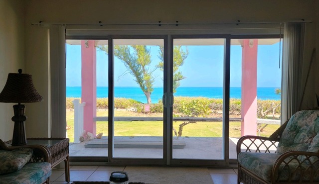 OCEAN FRONT Conch Pearl -Green Turtle Cay with a dock! 15% SUMMER DISCOUNT!