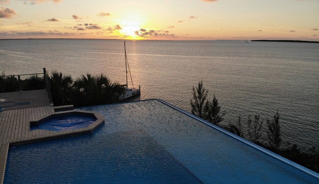 Oceanfront Estate with Infinity Pool