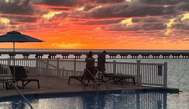 Oceanview 2 bed, 2 bath, steps away from clubhouse, beach and pool.