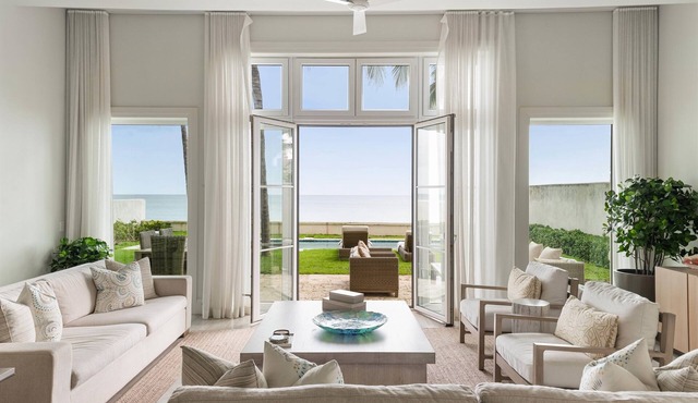 On Beach Time |Lux Villa|Oceanfront|Heated Pool