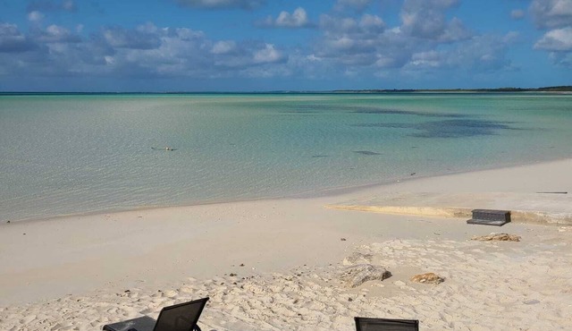 One of a kind Beachfront Property with Heated Pool on Casaurina Beach, Abaco