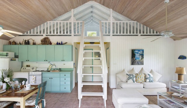 Orchid Cottage - Colorful Bahamian Cottage Steps from Pink Sand Beach