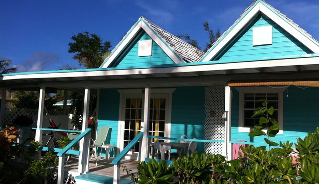 Paradise on miles of white sandy beach and turquoise sea, private and secure.