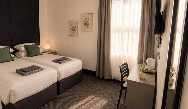 Peaceful Double Room with Modern Shower Room
