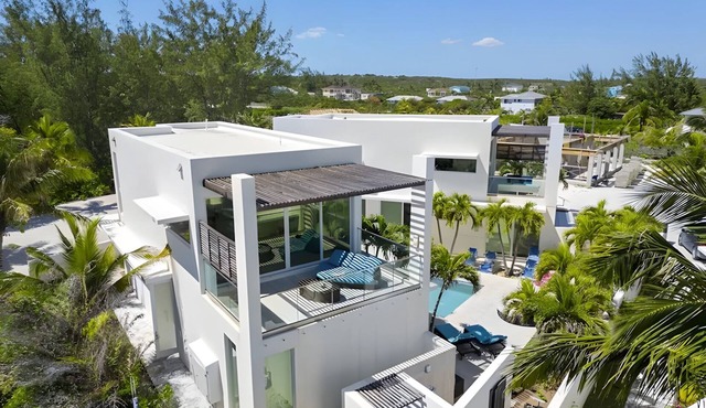 Private Beachfront Villa with Pool & Dual-Wing Privacy
