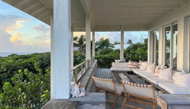 ROCK HILL: Modern Beach House with Spectacular Views & Resort Access