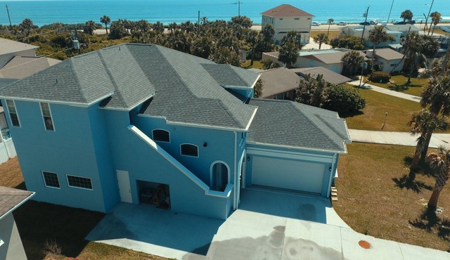 Safe, Uncrowded Beach, Clean, Modern Ocean View Home in Ormond Beach