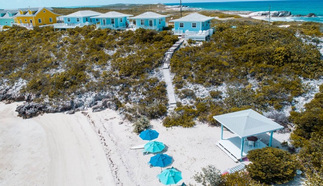 Seashell Cottage with breathtaking views! Near Swimming Pigs.