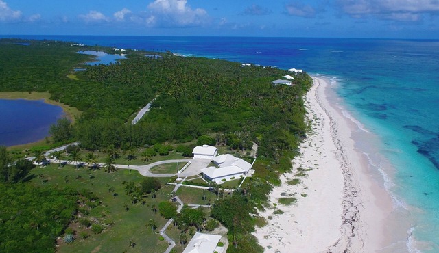 Secluded Beachfront Estate on 9 Private Acres