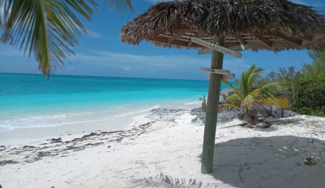 Secluded oceanfront property with private beach