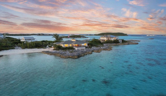 Secluded Private Beachfront Villa on Staniel Cay in Exumas Bahamas